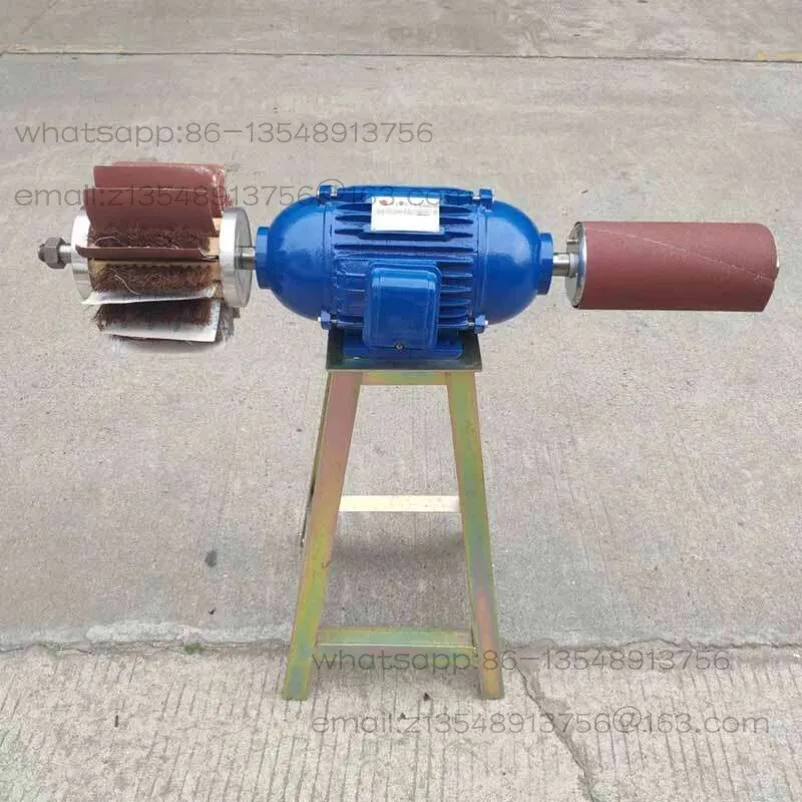 

2.2KW Air Drum Motor Polishing Machine, Sponge Wheel Brown Hair Wheel Polishing Machine, Electric Sander Woodworking Sander
