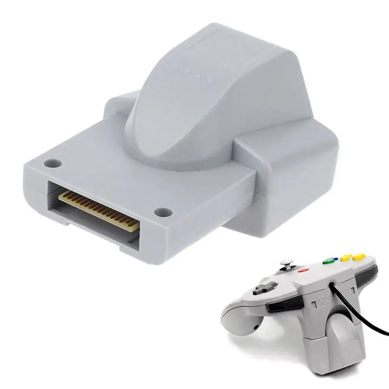 Hot-N64 Gamepad Vibration Pack Rumble Pak Memory Card For 64 Game Console Accessories view 5