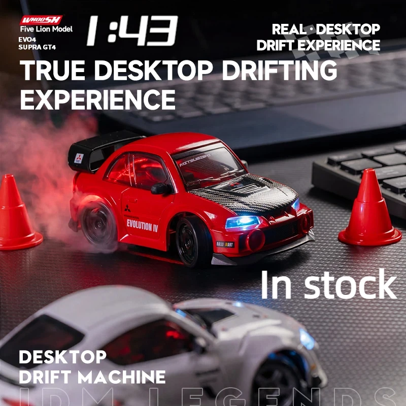 【In Stock】1/43 Remote Control Car Rc Mini Egg Car Four-Wheel Drive Drift Car Half Proportional Entry-Level Model Racing Boy Toy