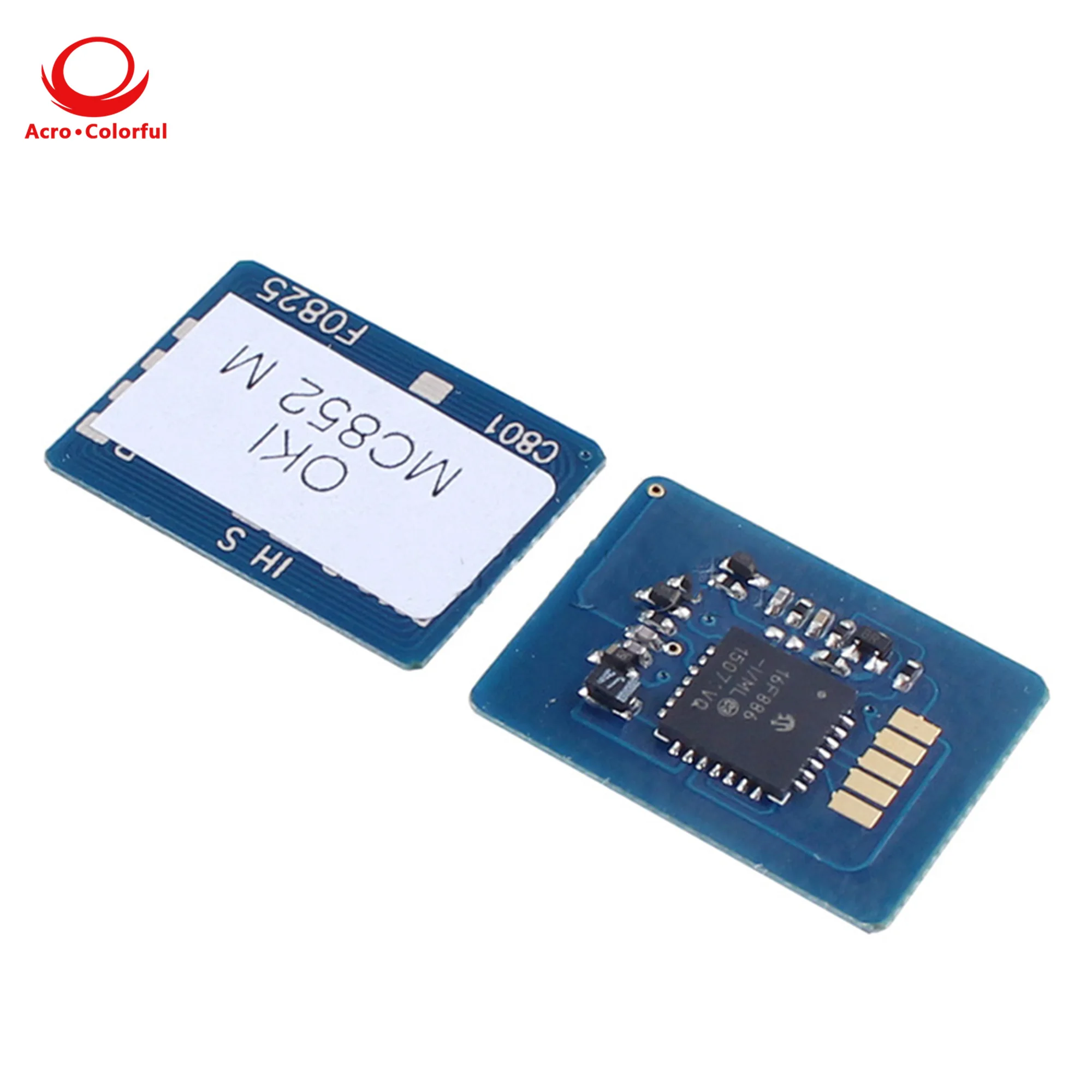 TNR-C3MK1 TNR-C3MC1 TNR-C3MM1 TNR-C3MY1Compatible Printer Toner Chip For OKI MC852 Laser Copier Cartridge Chip JP 4K
