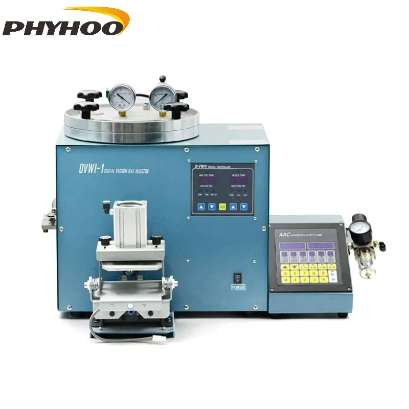 PHYHOO Jewelry Wax Injector Waxing Casting Automatic Digital Display Wax Injection Machine With Controller and Fixture