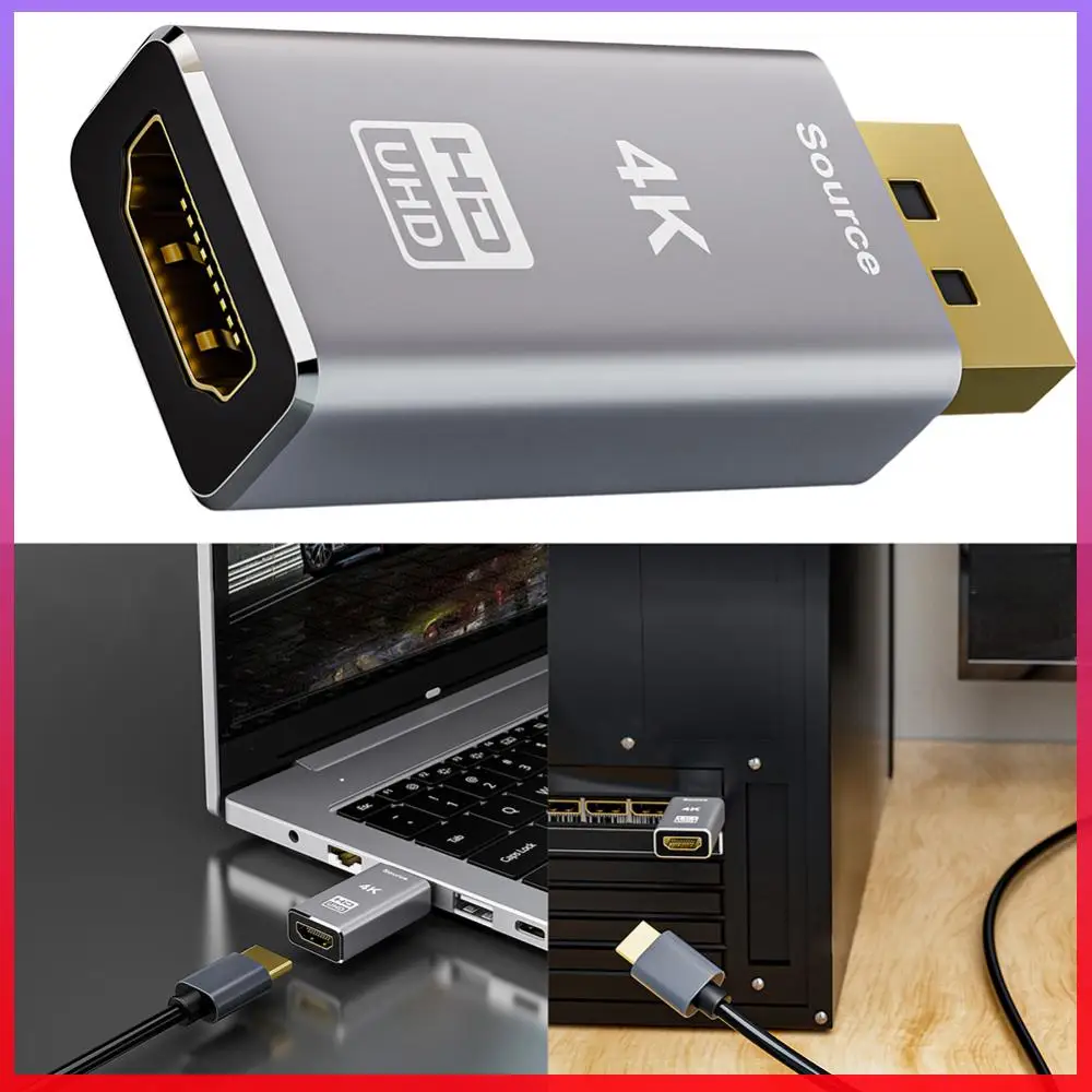 4K Dp Male To Hdmi-…