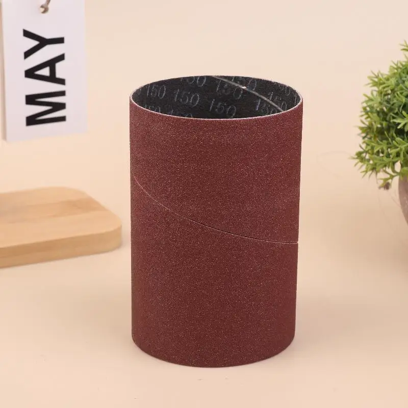 Sanding Drum Sleeves Set 80 150 240 Grit Assorted Sandpaper Abrasive for Rotary Tool Home Craft Polishing