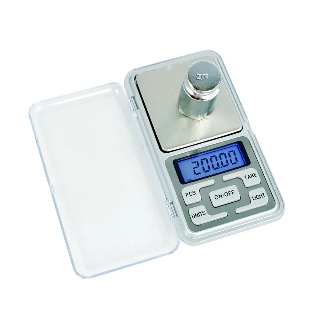 200g x 0.01g Mini High Accuracy Pocket Scale Electronic Digital Scale for Gold Jewelry Balance Kitchen Weighing Jewelry Weight