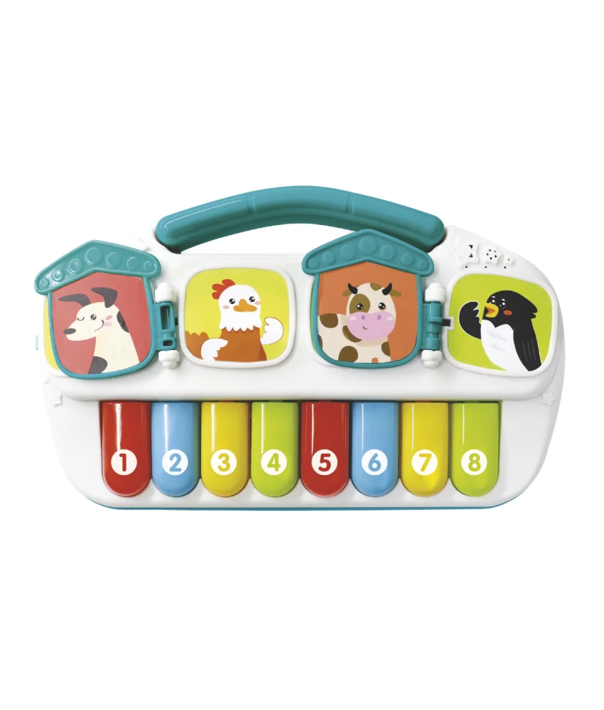 子供のための楽器学習おもちゃ、動物のキーボード、赤ちゃんのためのピアノ、卸売