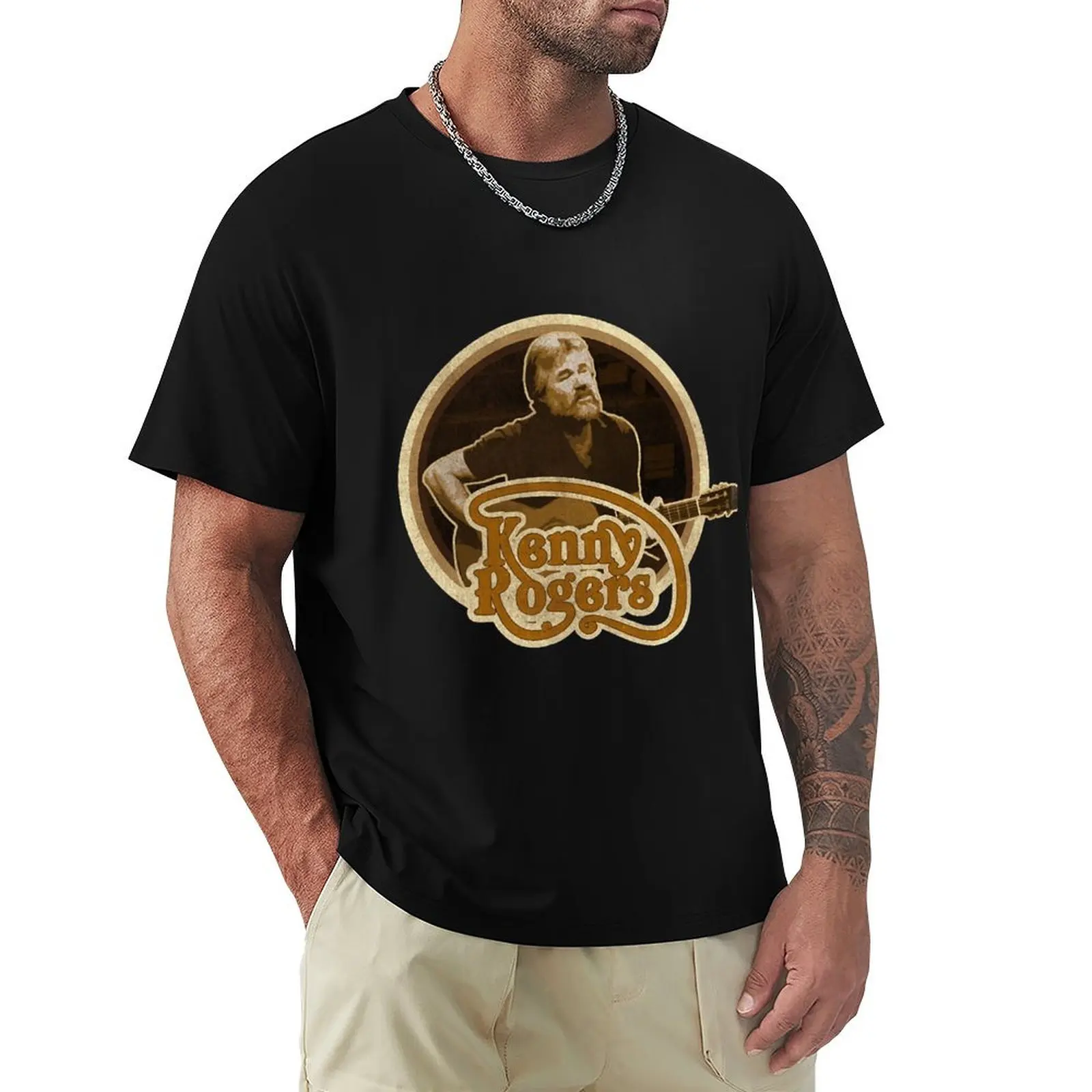 Kenny Rogers Walt and Jesse T-Shirt Casual Soft Cotton Short Sleeve Tee