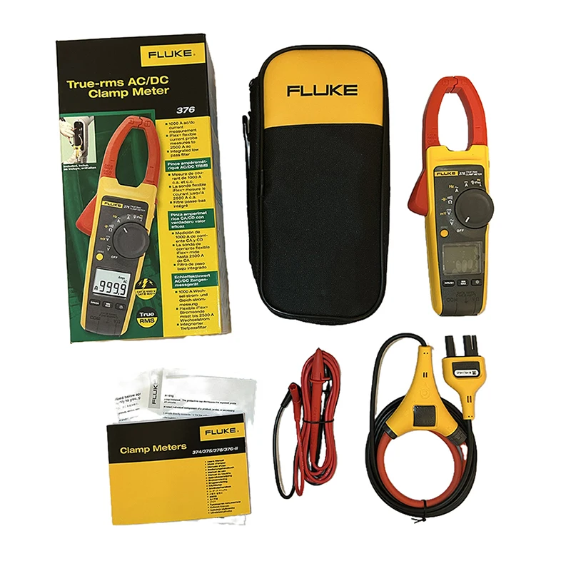 Fluke 376 True-rms AC/DC Clamp Meter With iFlex !!NEW!! F376