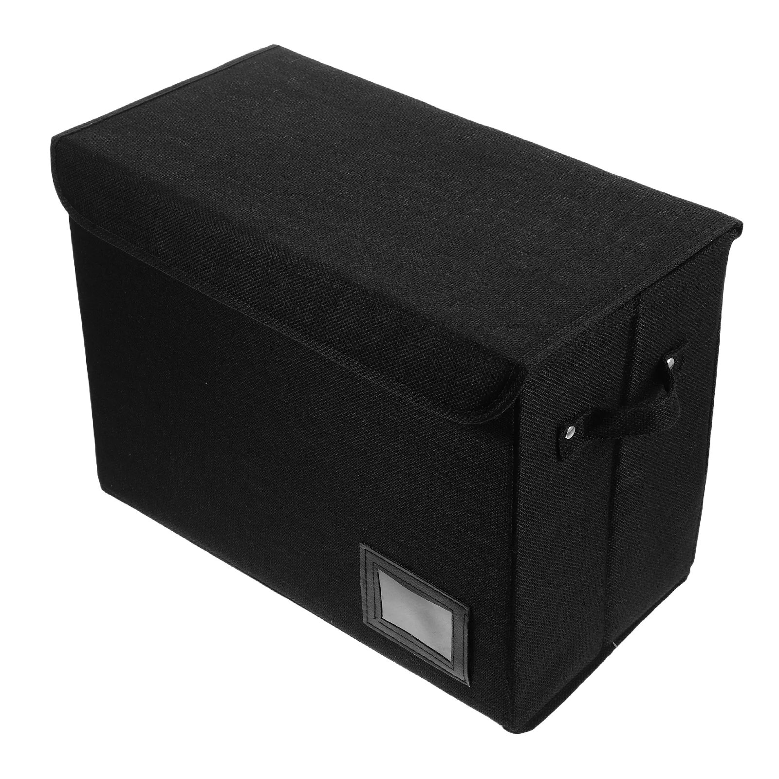 

Fabric Folding Storage Box Baby Clothes Comic Book Display Case Collapsible Containers Bins Portable