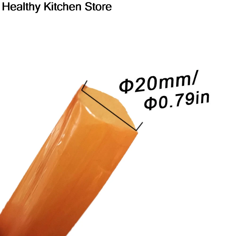 15M plastic Packing Film Diameter 21mm Packing Tools Sausage Casing Meat Packing Tools Meat Fillers Machine Nozzle Filler Shell