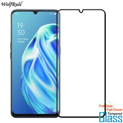 2Pcs Glass For OPPO A91 Screen Protector Full Glue Cover Tempered Glass For OPPO A91 Glass HD Protective Phone Film A 91 6.4''