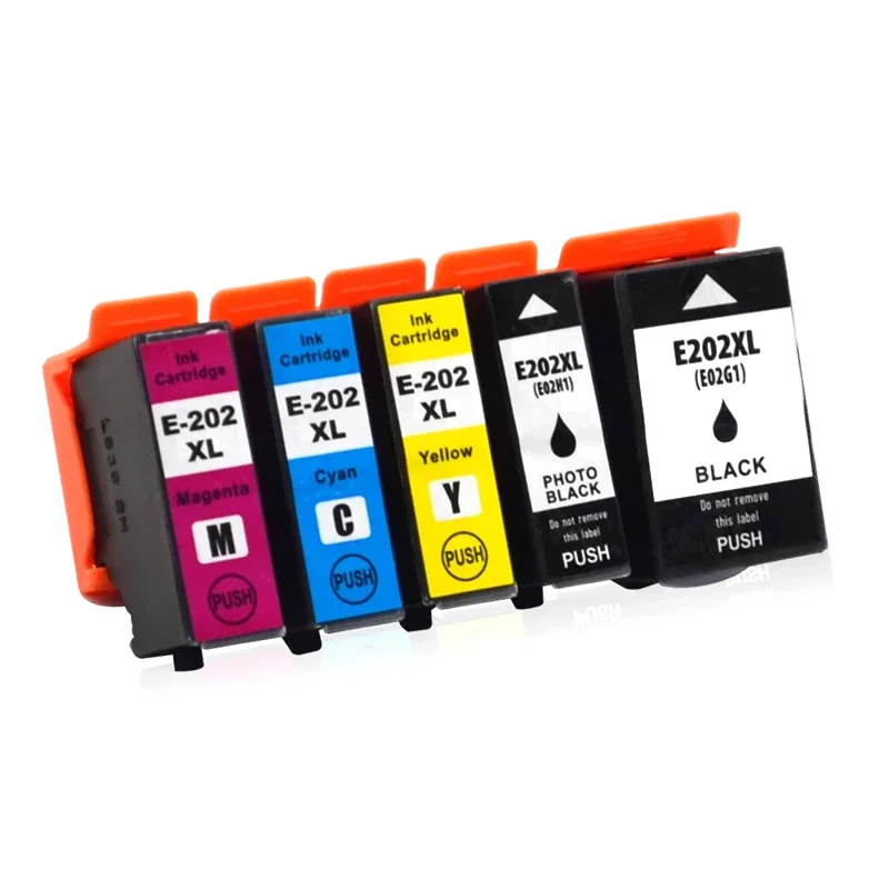 T202XL Compatible  Ink Cartridge 202 xl Ink Cartridge For Epson 202XL Expression premium XP-6000 XP-6001 XP-6005 Printer