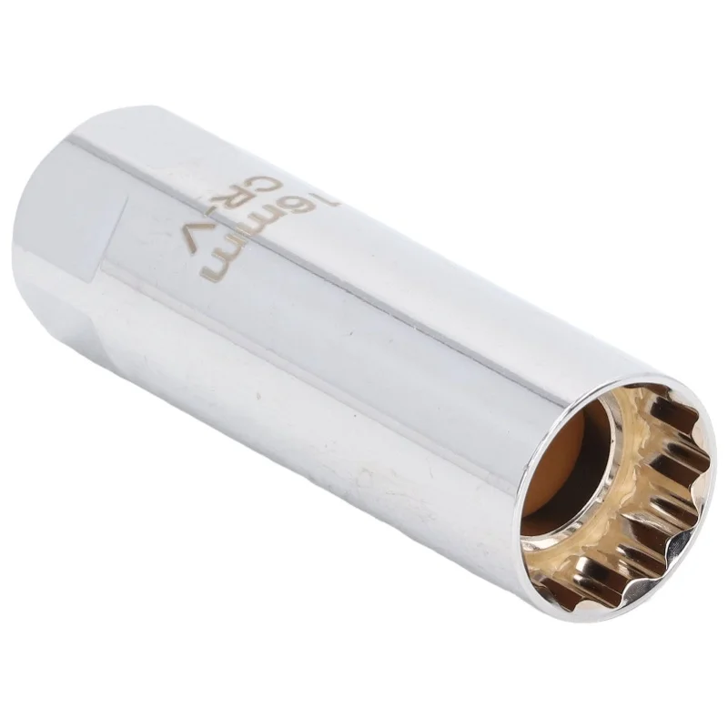 Spark Plug Socket Magnetic Universal Ultra Thin Wall Special Removal Tool 12 Point 3/8in 16mm