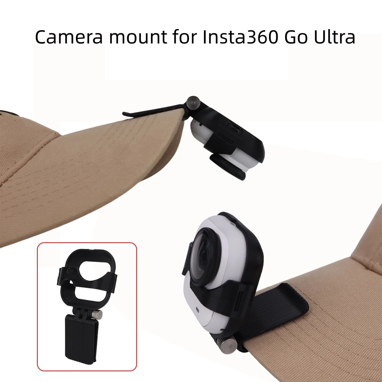 

Hat Brim Mount for Insta360 Go Ultra Camera