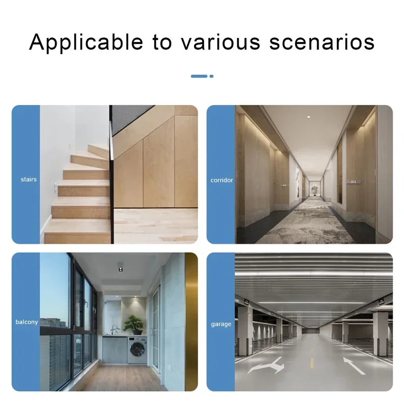 AC 220V led PIR motion sensor light switch infrared human body detection auto on off light smart switch for corridor staircase