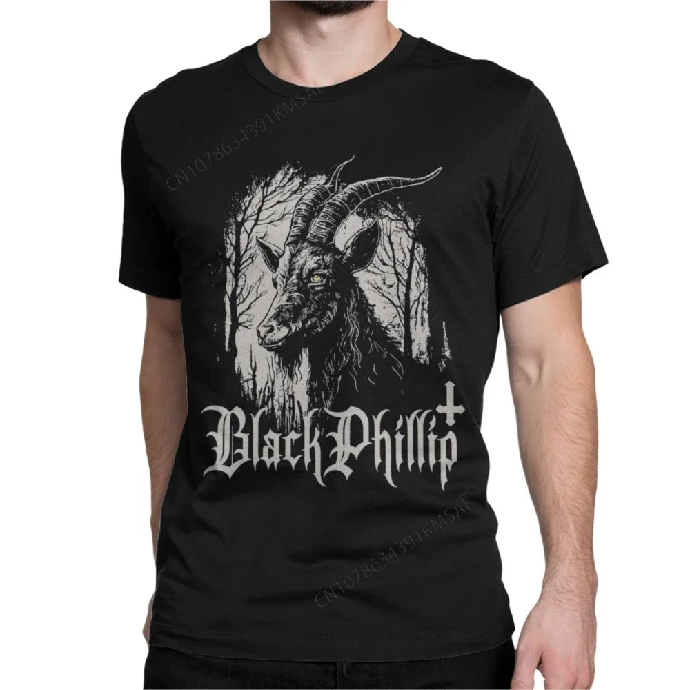 

Men Women Black Phillip Grunge T Shirts Cotton Clothes Vintage Short Sleeve Round Collar Tees Gift Idea T-Shirt