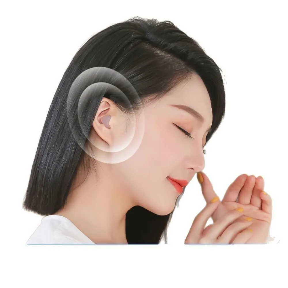 6 قطعة الأذن التوصيل سيليكون قابلة لإعادة الاستخدام سيليكون الشمع سدادات السباحة سدادات قابلة للتشكيل الحد من الضوضاء إلغاء حماية النوم