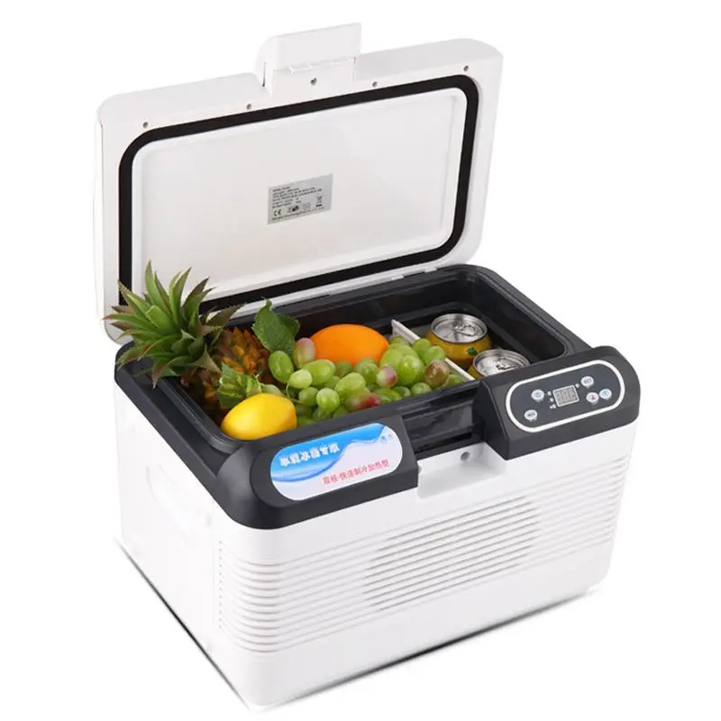 

8/12L Multifunctional Car Refrigerator Truck 12V24V220V Semiconductor Refrigeration