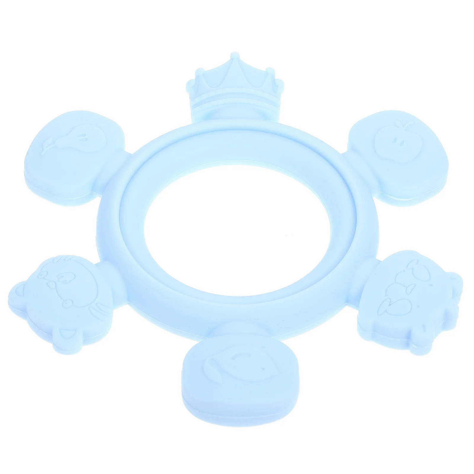 

Силиконовая ванна для прорезывания зубов, детский прорезыватель для малышей, жевательный прорезыватель для детей 6-12 месяцев, стимулирующий рук и глаз