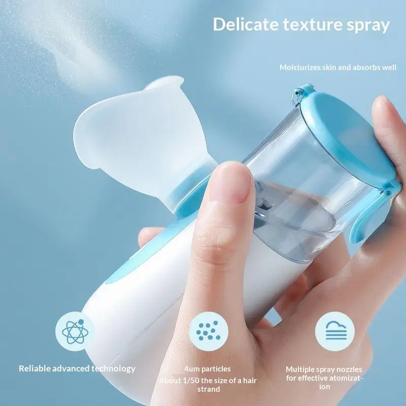 Mini Nawilżacz Powietrza Parownica do Twarzy Urządzenie do Rozpylania Nawilżającego Urządzenie do Parowania na Zimno Urządzenie do Rozpylania Nano Pielęgnacja Skóry