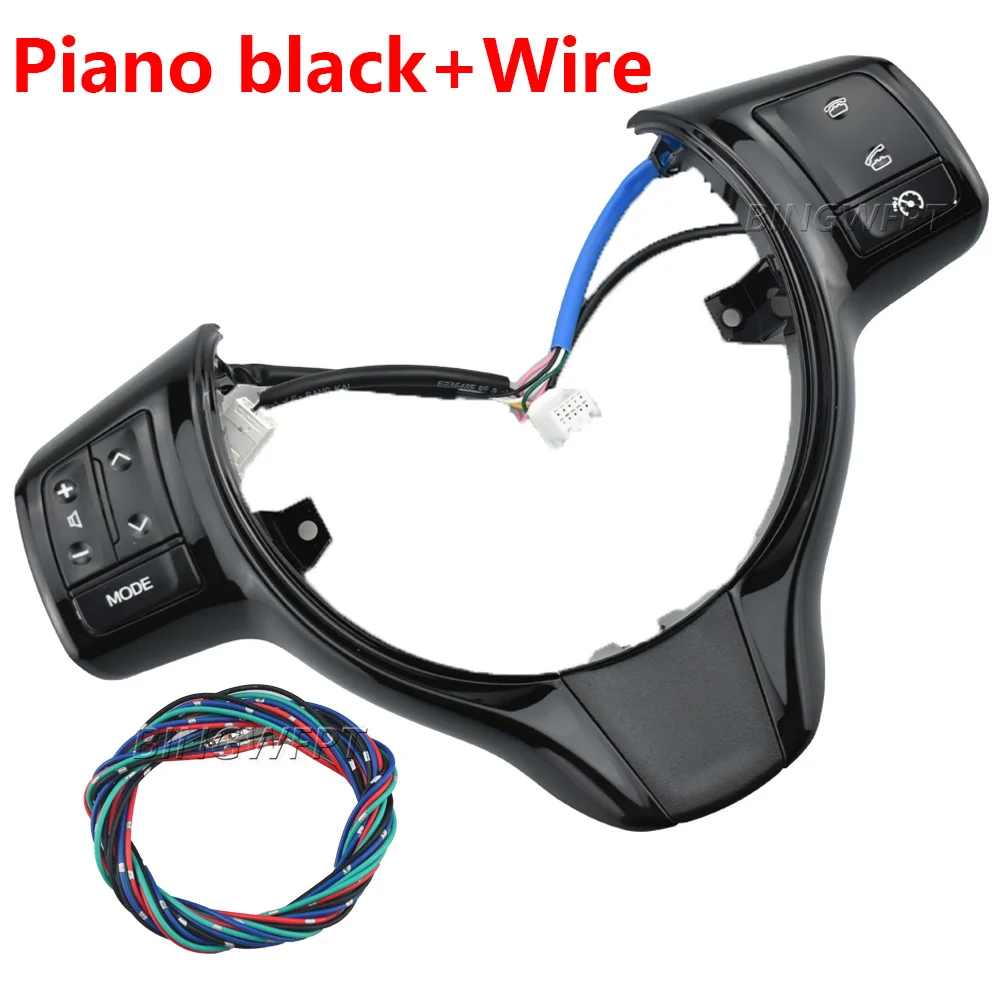 

Высококачественные кнопки управления аудиосистемой и радио на руле для Toyota Vitz / Yaris 2012-2016