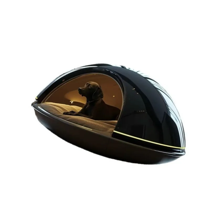 UFO Shaped Dog House Modern Pet Furniture Dog House Interior Decoration for Pet Toys and Supplies