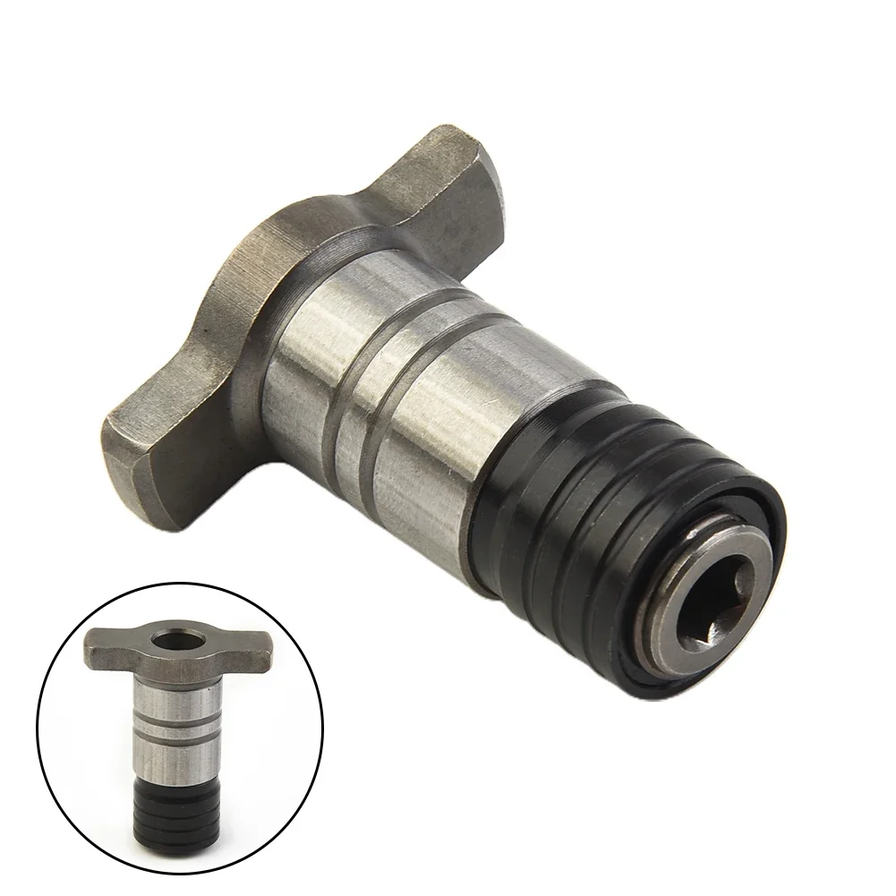 1Pc 1/4inch Electric Brushless  Wrench Shaft Accessories Hex Female Adapter Square Shaft  For Electric Wrenches Power Tools