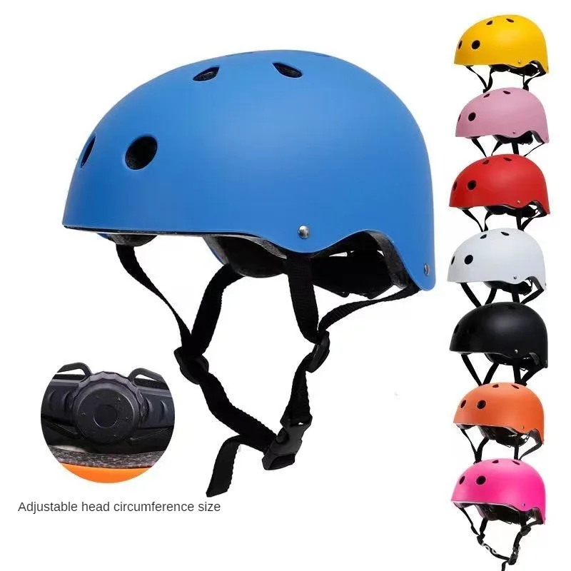 Outdoor Cycling Sports Helmet Adult Roller Skateboard Balance Bike Plum Helmet Ice Skating Rock Climbing Rafting Helmet