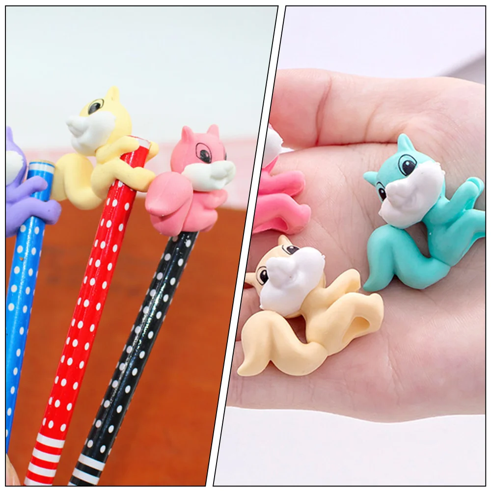 

36 Pcs Erasers Cute Bulk Back to School Mini Small Squirrel Cartoon Supplies