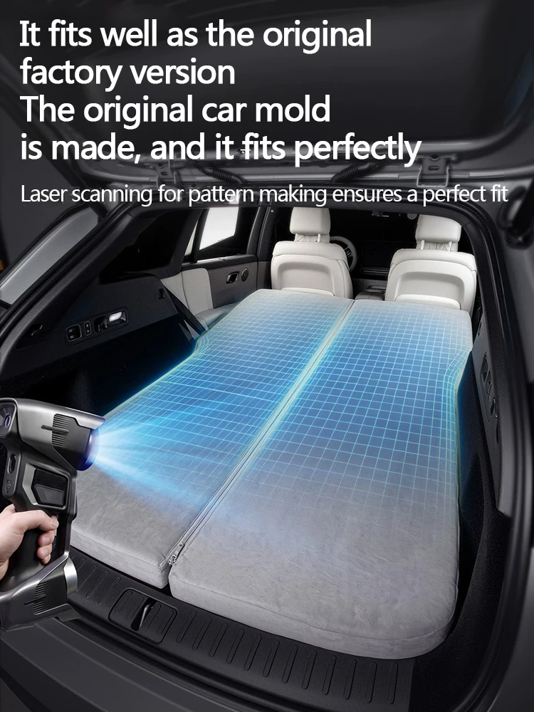 Car Mattress, In-car Sleeping, Car Trunk Non-inflatable Sponge Bed, Camping Mat, Long-distance Self-driving Travel Bed