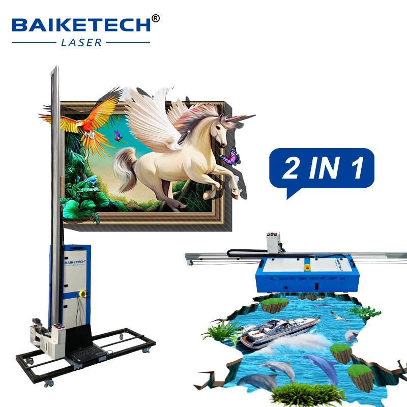 BAIKETECH TH-GP600 Commercial Grade Glass Etching Printer, Create Permanent Designs for Restaurant Partitions/Office Decor