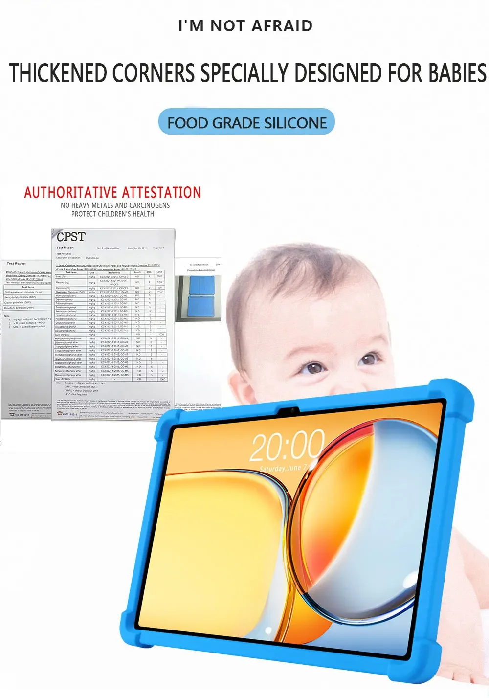 AKNICI Custodia Cover per TECLAST 2K Tablet 11 Pollici T50 Android 13 Tablet Gaming, Custodia PU Pelle Ultra Sottile Supporto Multiplo con Auto Svegliati /Sonno Retro Morbida in TPU, Blu