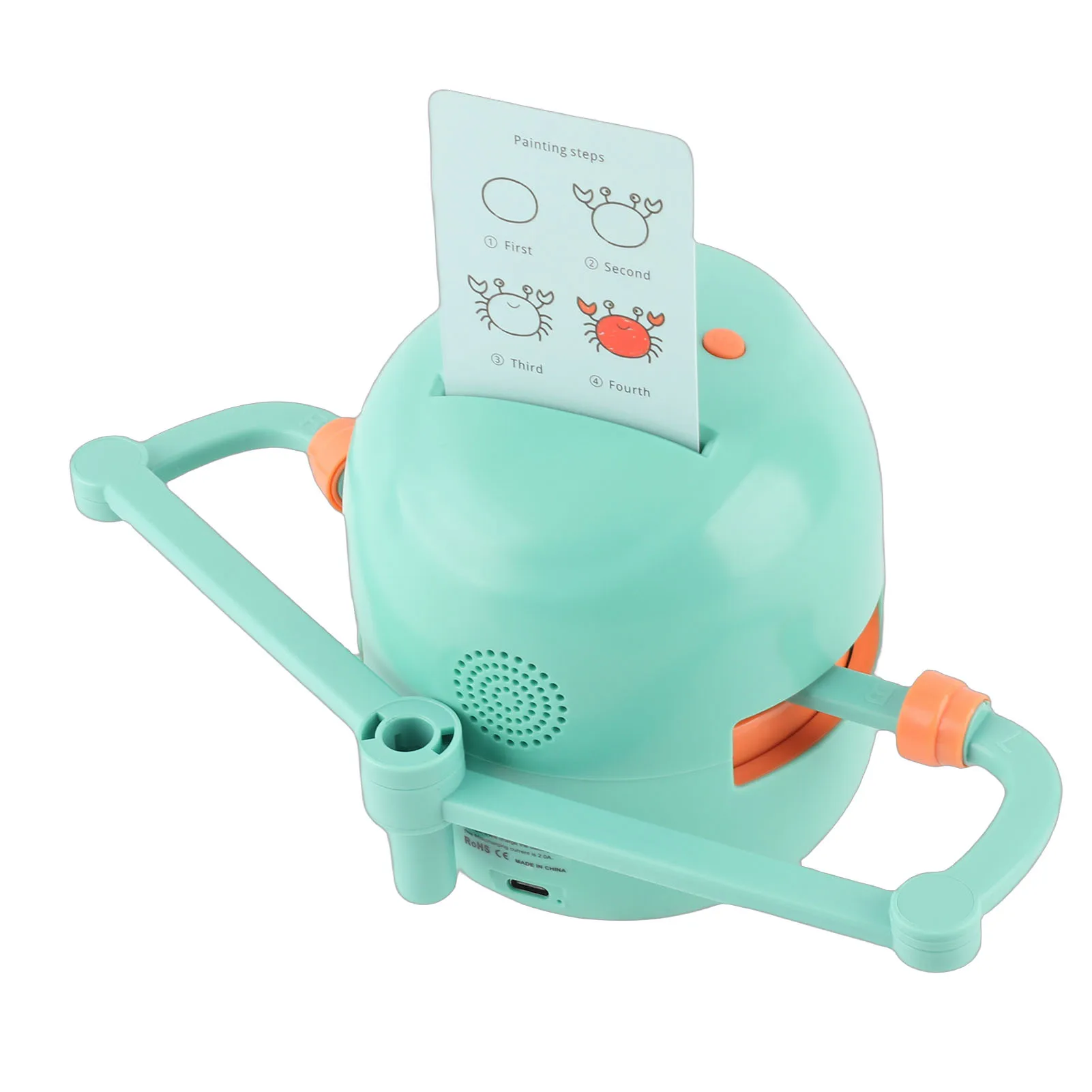 Children Smart Drawing Robot Painting Robot Kids Art Enlightenment Interactive Early Educational Drawing Robot Auto Drawing Toy