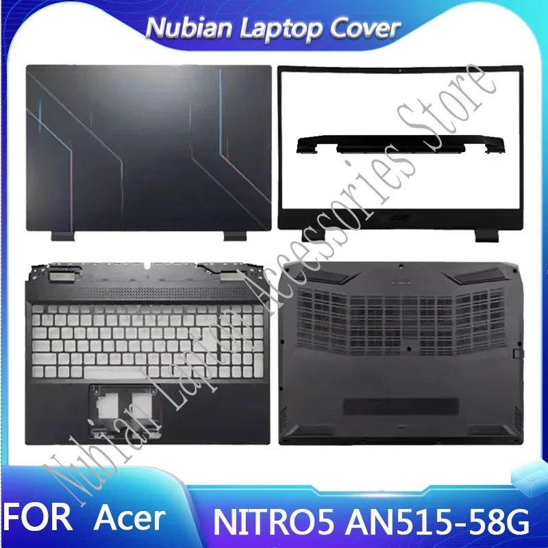 

New For Acer AN515-58 AN515-46 N22C1 Laptop LCD Rear Cover/Front Frame/Palm Pad/Bottom Cover/Pressure Bar Black