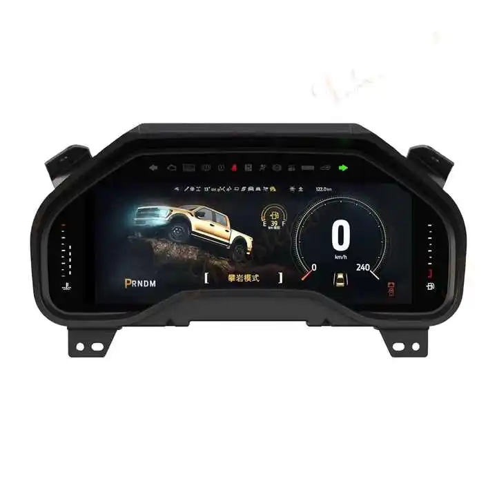 Carcluster Lcd Digital Dashboard Cluster Dashboard For Ford F150 2014-2019 Virtual Instrument Panel Cockpit