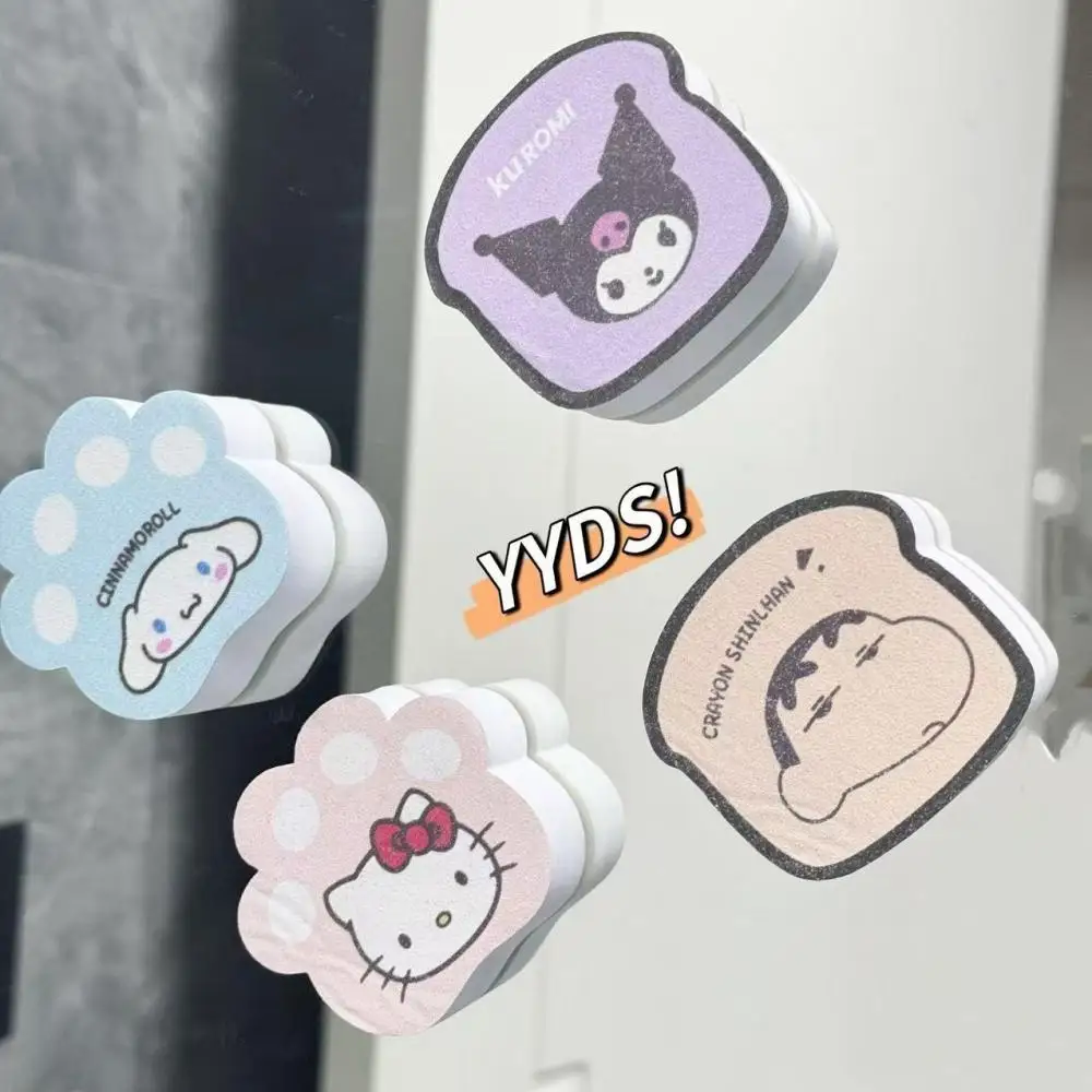 

Miniso Hellokitty Kuromi Cinnamoroll Mirror Cleaner Bathroom Mirror Scraper Mirror Tool Scratch-Free Sponge for Removing Dirt