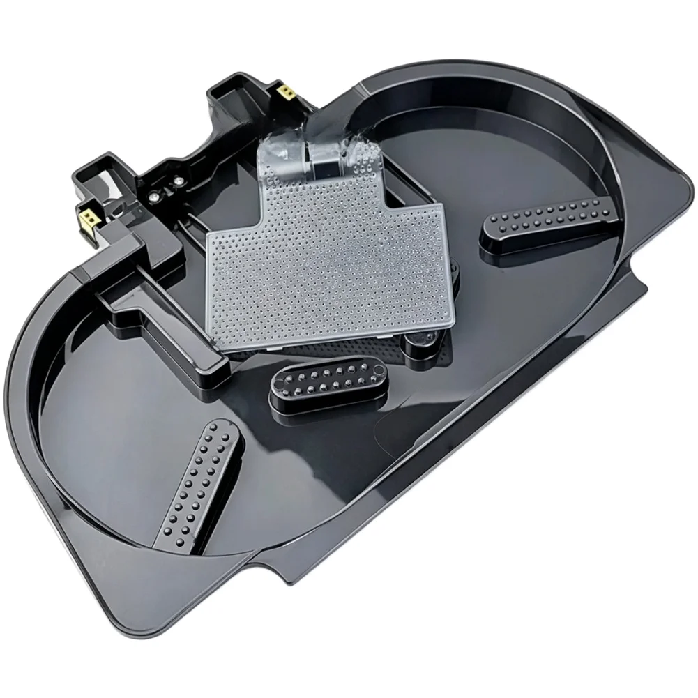 Vacuum Base Cleaner Robot Vacuum Cleaning Tray Sturdy Construction Compact Design Lightweight Structure Effortless Maintenance