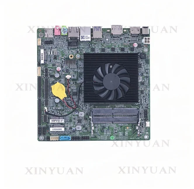 Industrial Mini-ITX Motherboard DDR4 QM13U I3-1315U CPU Dual Memory Slots M.2 5G Module