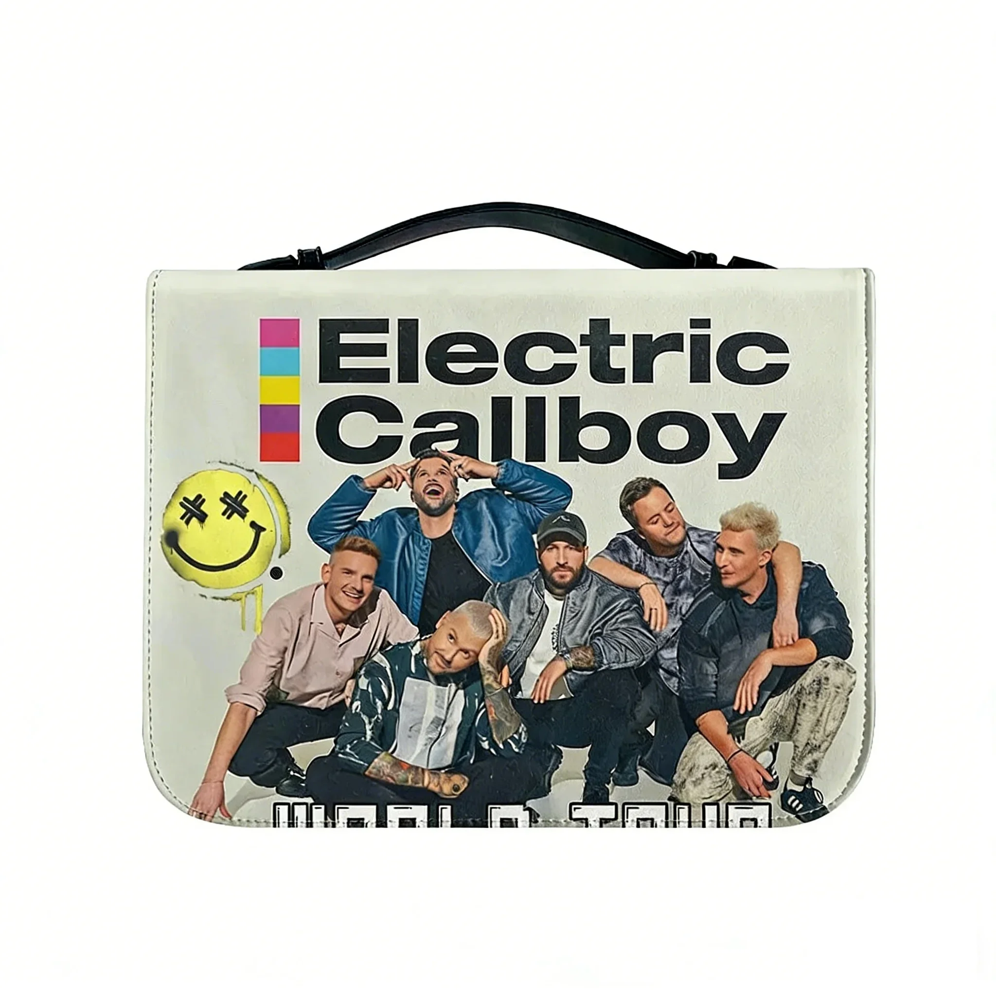 

Электронный органайзер-чехол для Библии Electric Callboy: водонепроницаемая кожаная сумка с карманами для христианских подарков и Библии