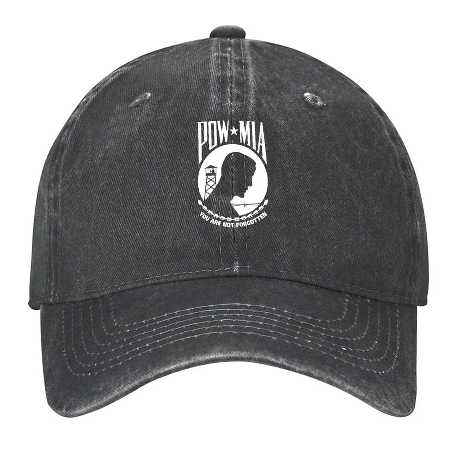 

POW MIA Baseball Cap designer cap Dropshipping western Hat Golf Hat Ladies Men's