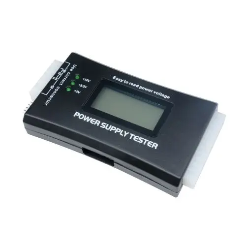 Digital LCD Display PC Computer 20/24 Pin Power Supply Tester Check Quick Bank Supply Power Measuring Diagnostic Tester Tool