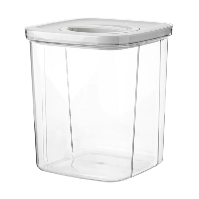 Hot Kitchen Storage Box Food Organizer Container Airtight Transparent Grains Flours Rice Storage Bin