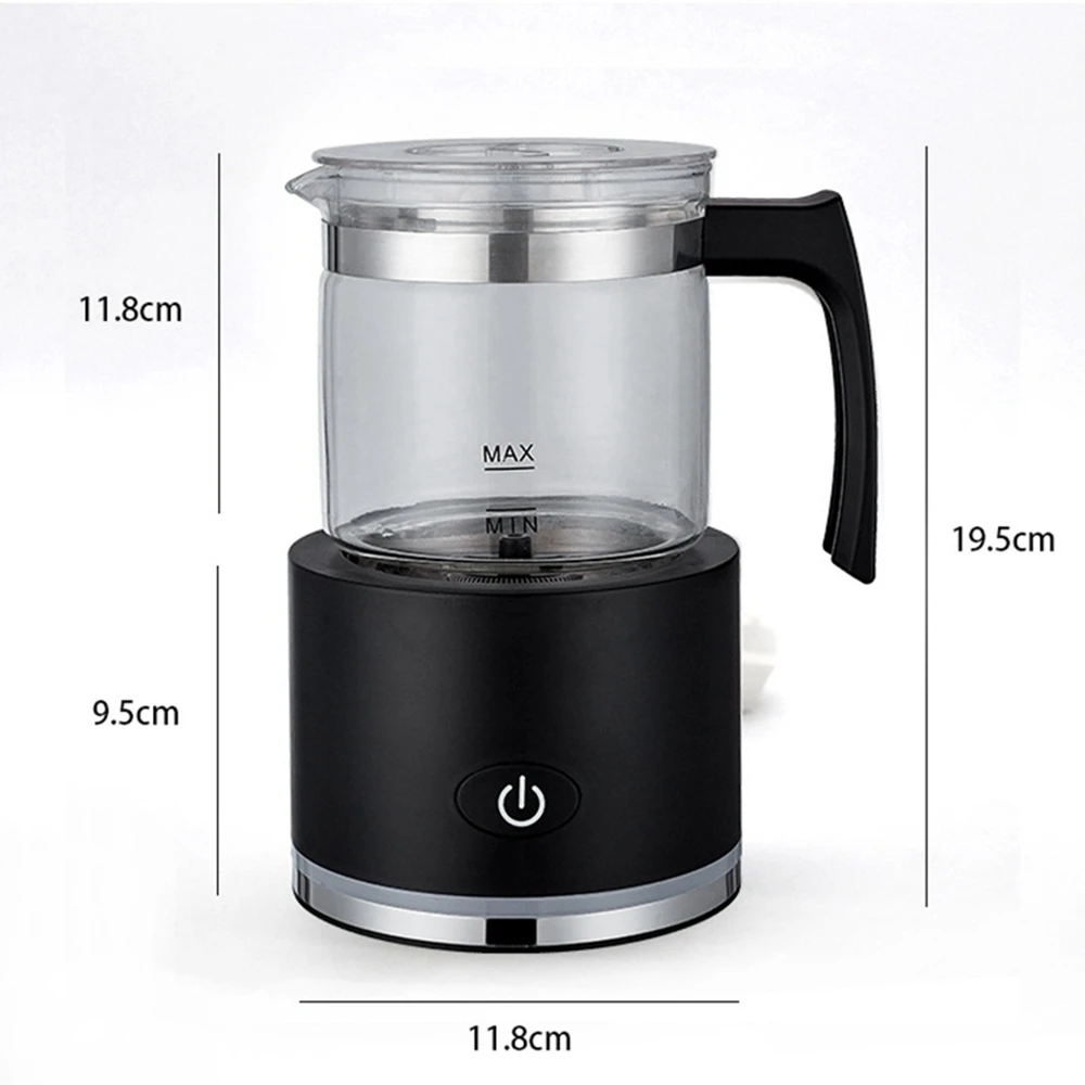 Aquecedor elétrico de leite com função quente ou fria, Cappuccino Latte, Macchiato Chocolate Quente, Plug UE