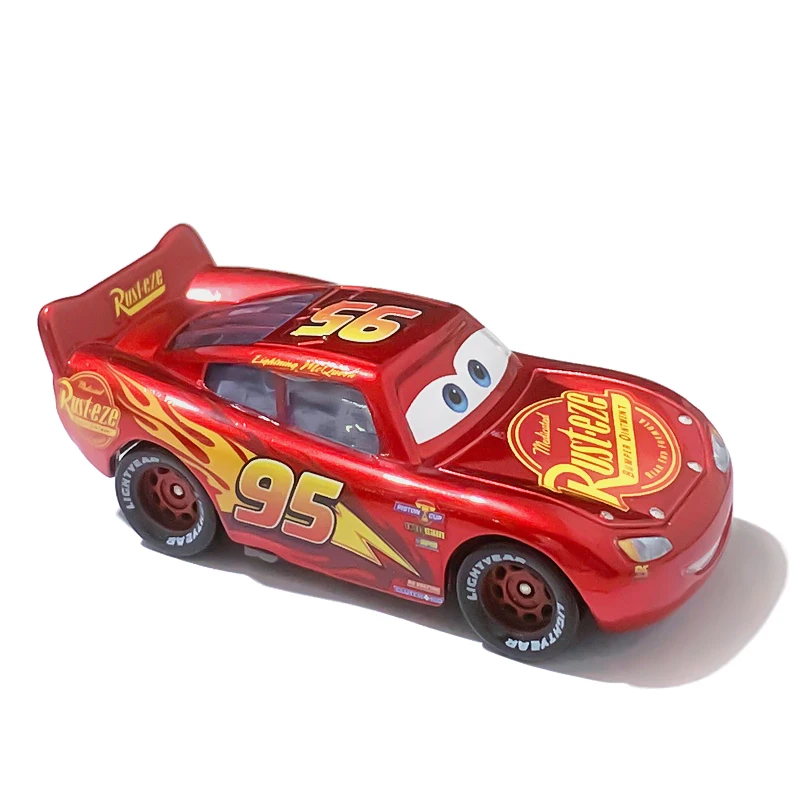 Pixar Cars Inertial Assistance Alloy Offroad-Fahrzeug Lightning McQueen Storm Cruz Mater Jackson Ramirez Kinderspielzeug Geschenke