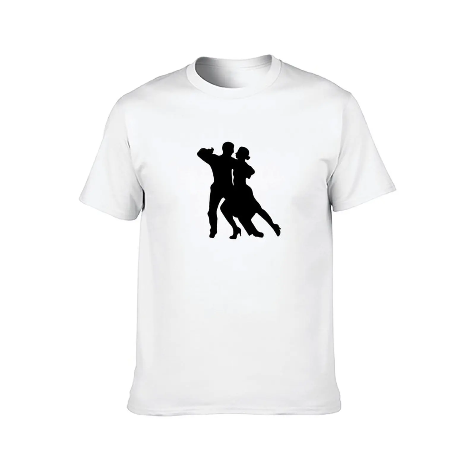 tango dancers T-Shirt t shirt for man 100 percent cotton black cotton t-shirt plain for man package T-Shirt