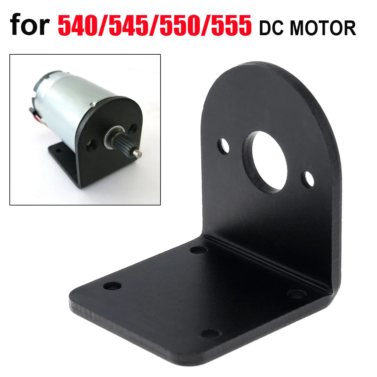 DC Motor Mount Bracket L Shaped Fixing Mounting Bracket Straight Plate Holder For 550/775/895/365 Stepper 28/35/42 Nema17/23