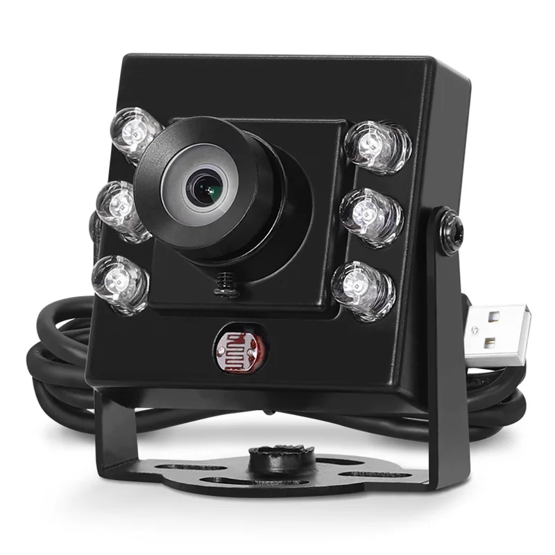 3206 720P OV9281 IR850 3mm 80degrees distortionless USB Global Exposure 120fps 210fps Infrared Industrial Mini  HD camera