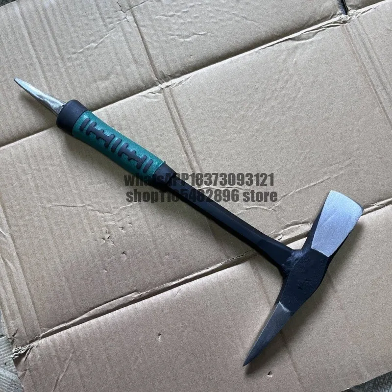 well rod forging electric welding slag hammer quenching high hardness welder hammer hexagonal steel solid shank tail tip
