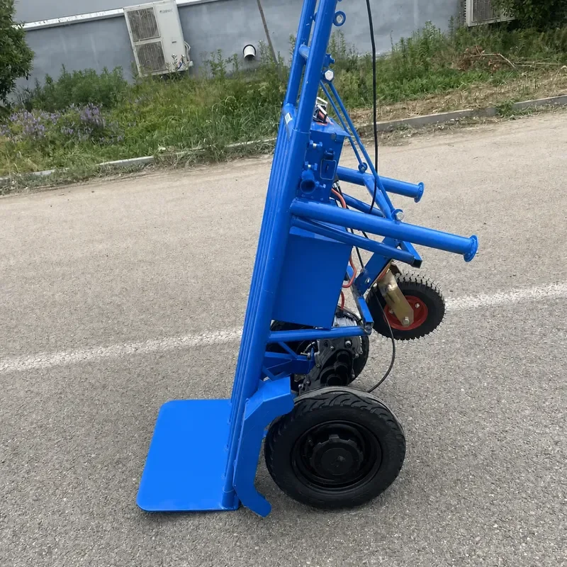 Electric Trolley Tiger Cart Truck Transporter Construction Site Hand Truck Household Agricultural Utility Cart Heavy Duty