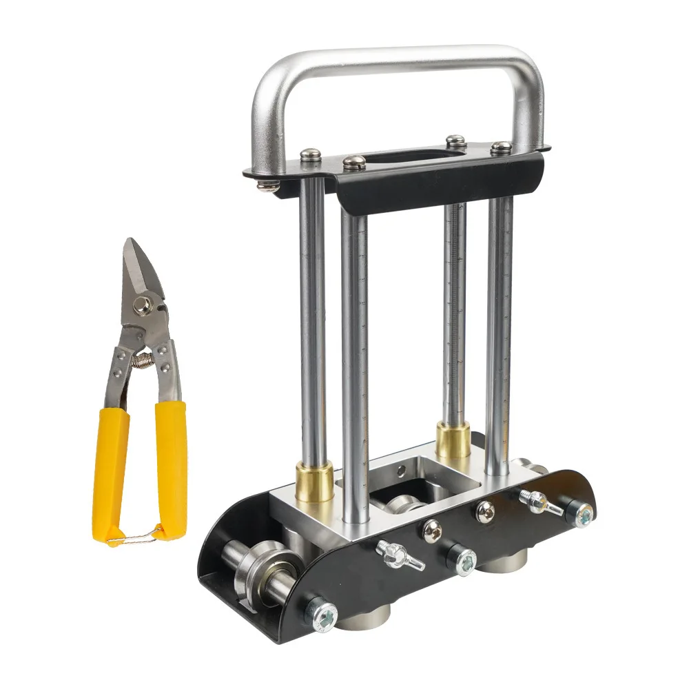 

Folding machine, drip folding tool, rolling tool