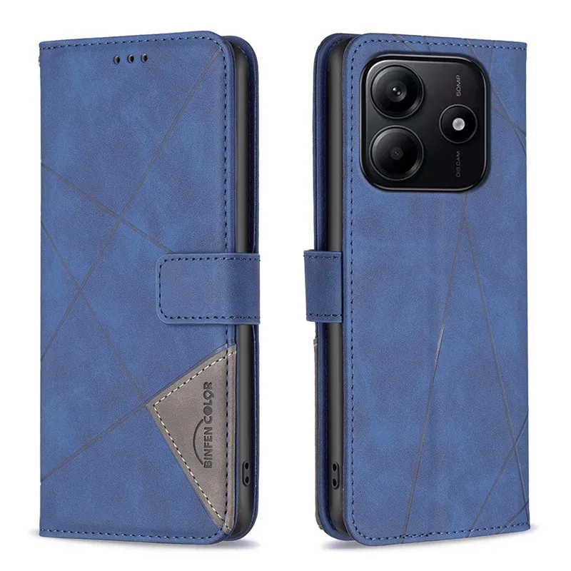 Luxury Leather Phone Case on For Xiaomi Redmi Note14 14C 14R A4 Note 14 13 Pro Plus 5G Couqe Magnetic Wallet Flip Cover ﻿2025